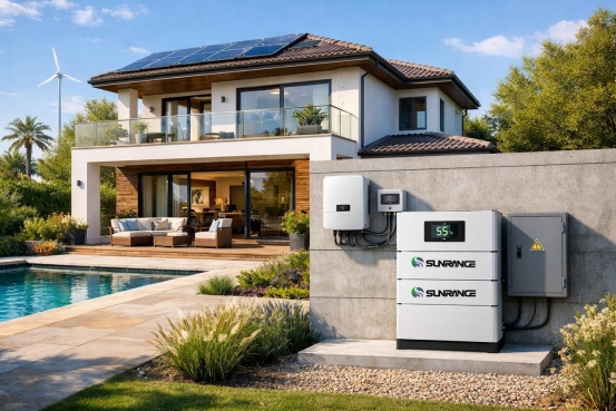 Case Study: One Roof, 20,000 kWh Annually – A Villa's Solar+Storage Success with Sunrange