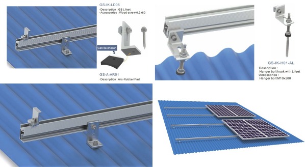 Sunrange Roof Solar Mounting System