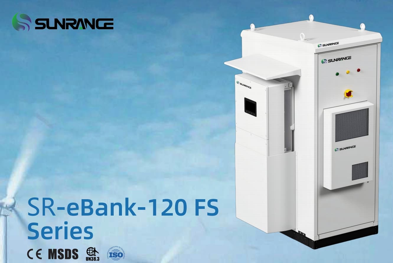 Sunrange 50kw 120kwh Outdoor Energy Cabinet 